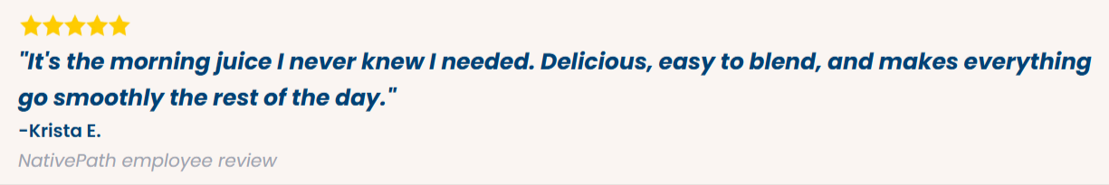 NativePath Native Fiber Customer Reviews