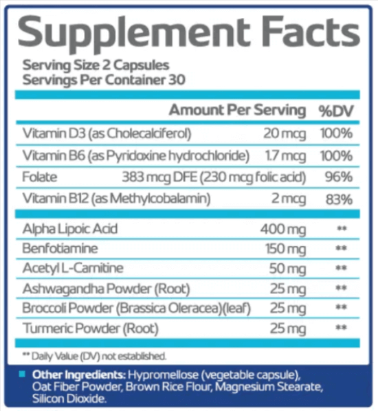 Nerve-Recovery-Max-supplement-fact