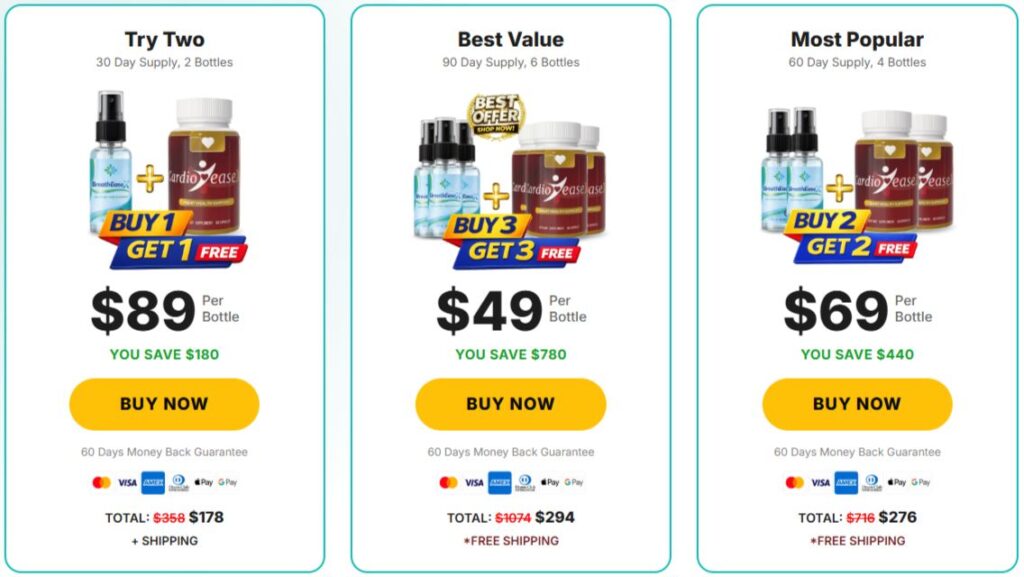 BreathEaseX-Pricing