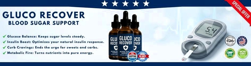 Gluco Recover Banner