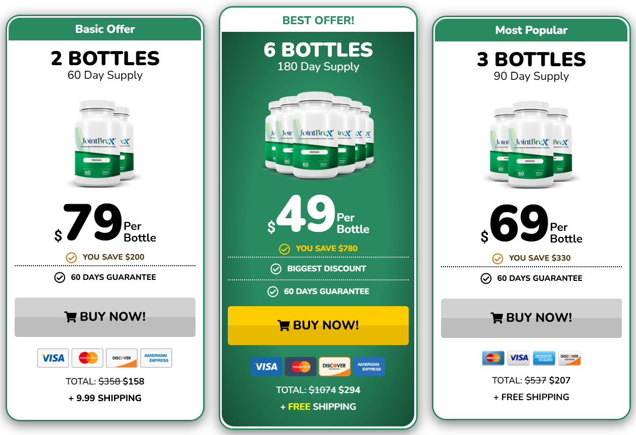 JointBrex Price Details