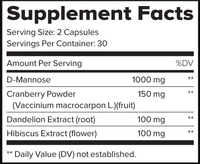 pHemmePure supllement facts