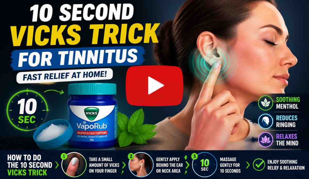 10 Second Vicks Trick for Tinnitus