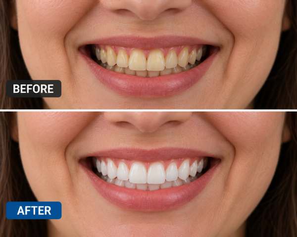 Before and After Smile Transformation