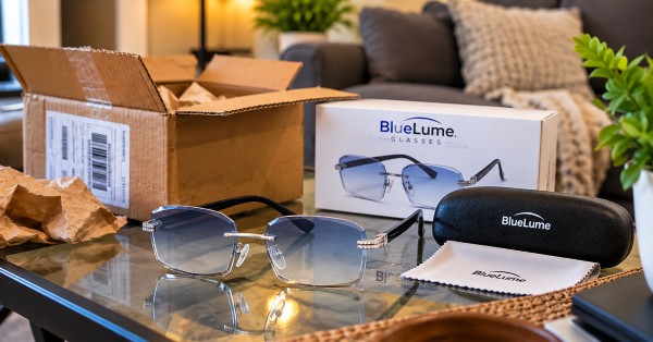 BlueLume Glasses Unboxing