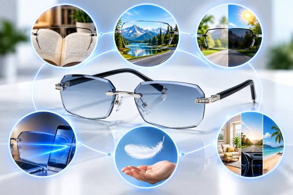 Premium Blue-Light Eyewear Features