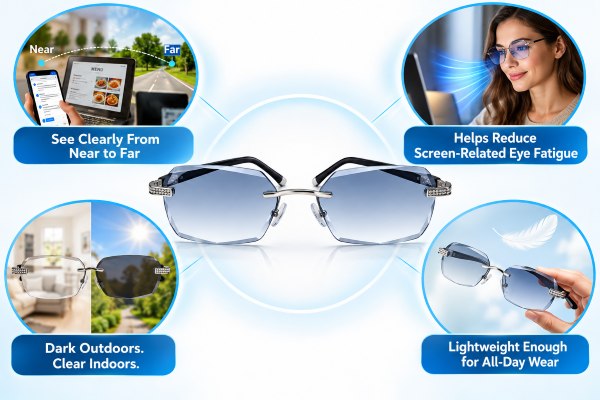 BlueLume Glasses Features & Technology