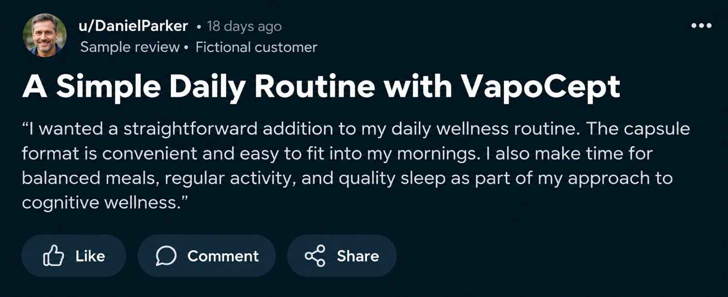 VapoCept Social media reviews