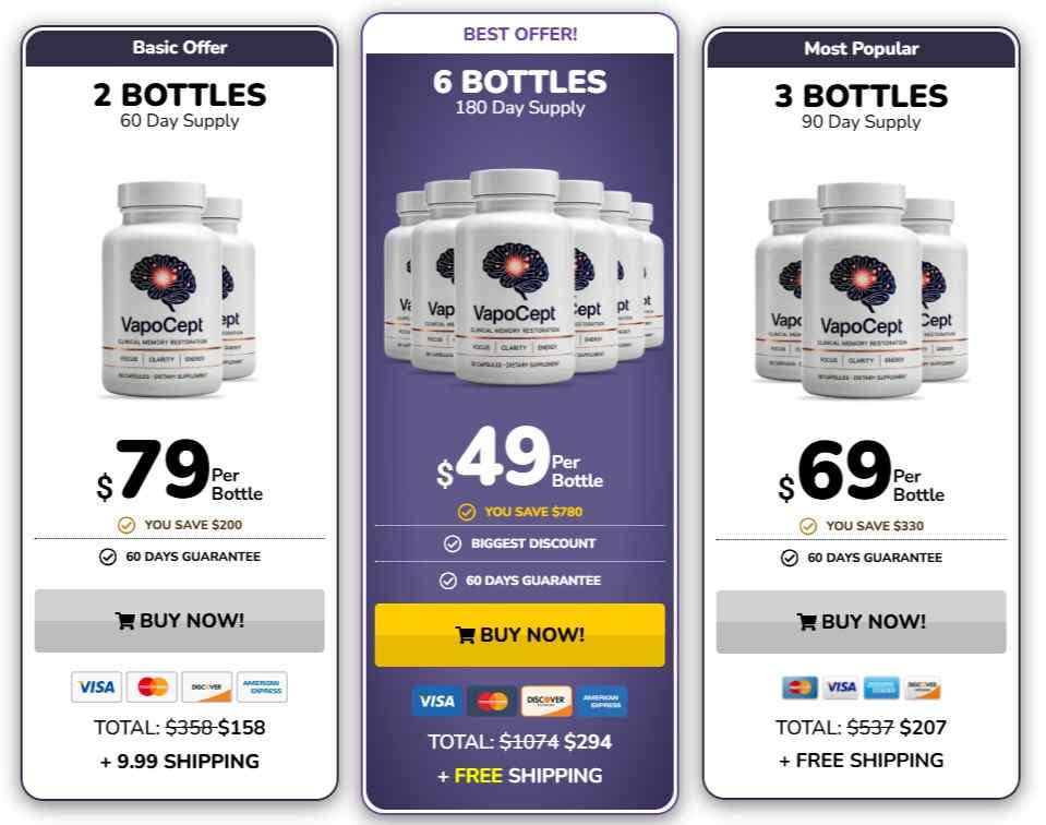 VapoCept pricing