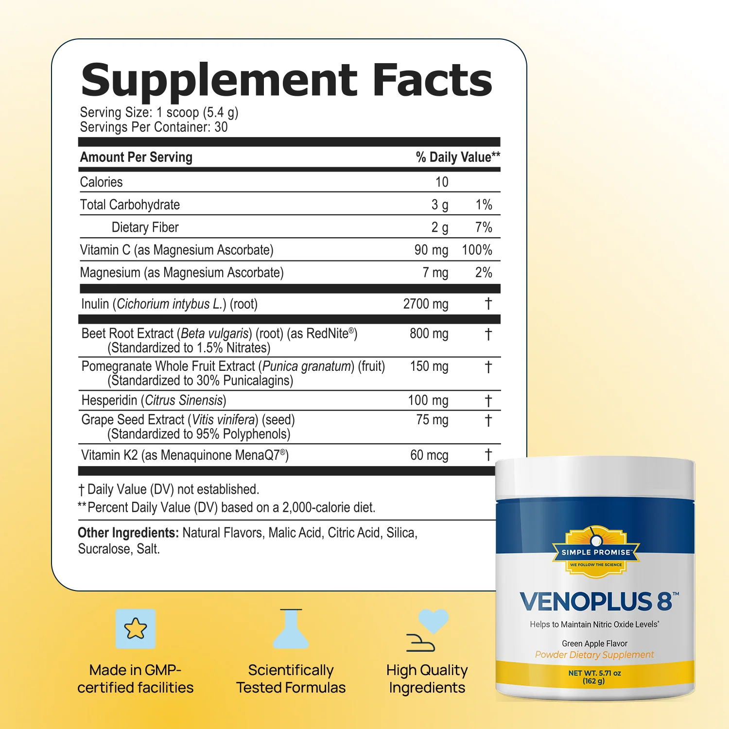 VenoPlus 8 Ingredients